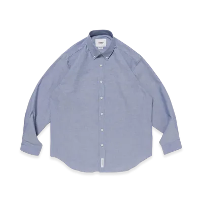 WTAPS BD 01 / LS / CTPL. Oxford. COOLMAX. RF "Blue"