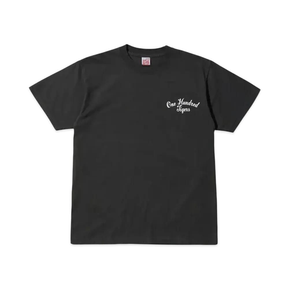 SUN SURF T-Shirt One Hundred Tigers "Black"