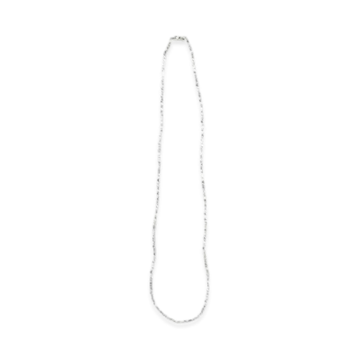 PORTER CLASSIC PLATINUM BEADS NECKLACE 20.5 "PLATINUM"