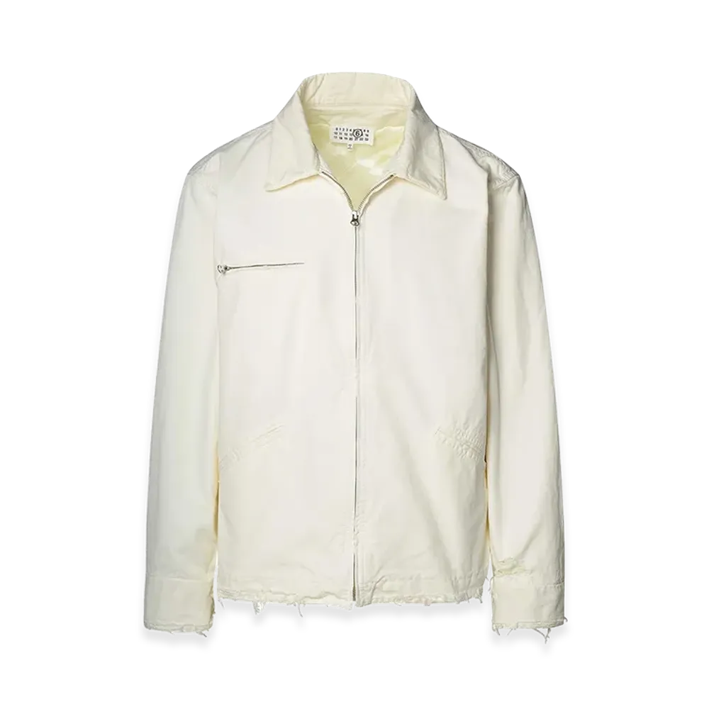 MM6 Maison Margiela Quilted Jacket "White"