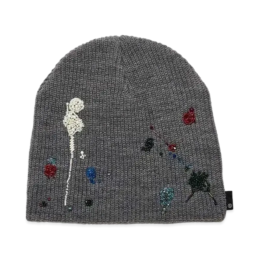 UNDERCOVER Wool Blend Acrylic Knit Hat "Gray"