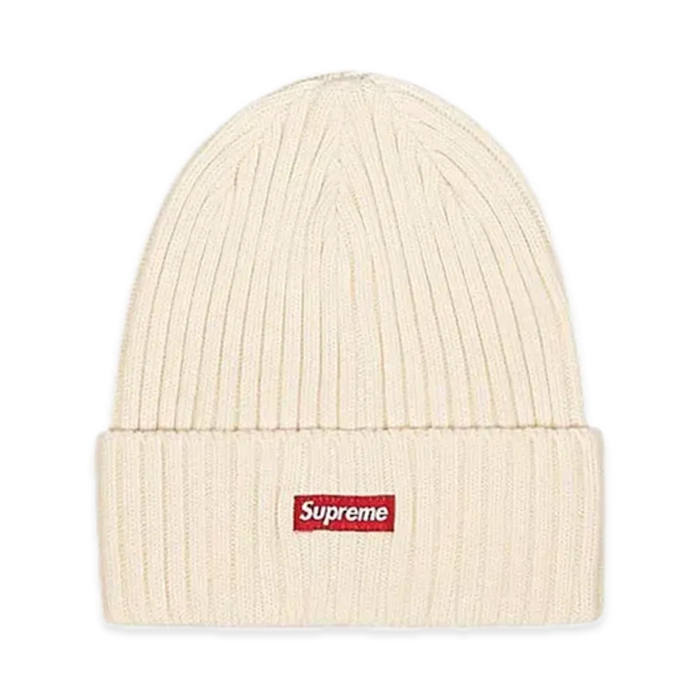 Supreme SS22 Overdyed Beanie "Cream"(22SS)