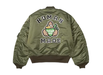 HUMAN MADE x Pokemon Made Padded Blouson (Kamonegi) "Olivedrab"