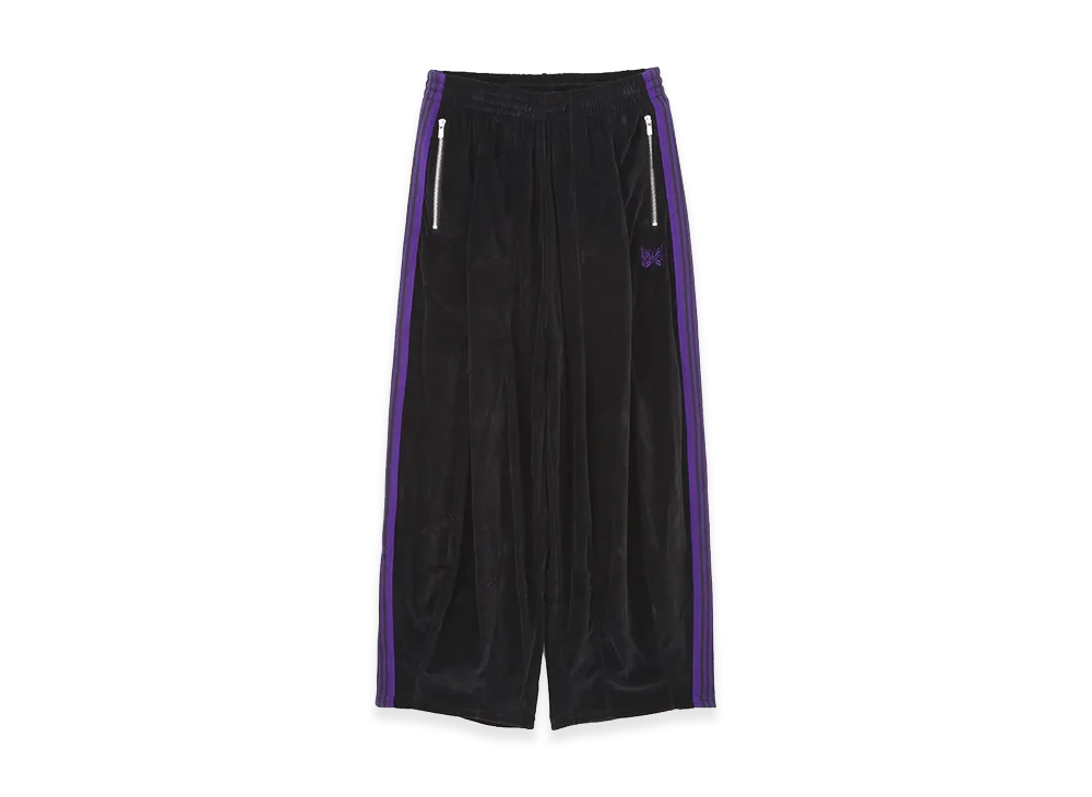 NEEDLES x LHP H.D.Track Pant - C/PE Velour "Black"