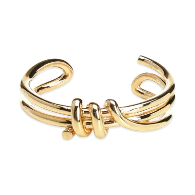 MM6 Maison Margiela Women's Bracelet - Knot "Gold"