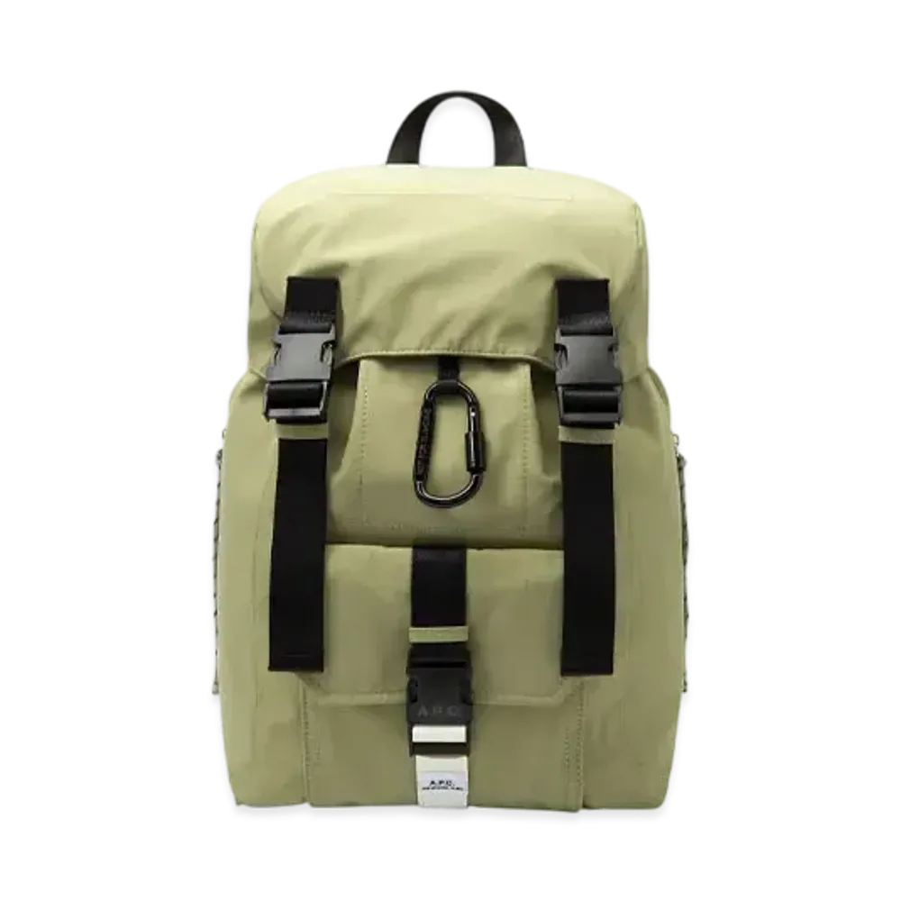 A.P.C. Trek Rucksack "Taupe Green"