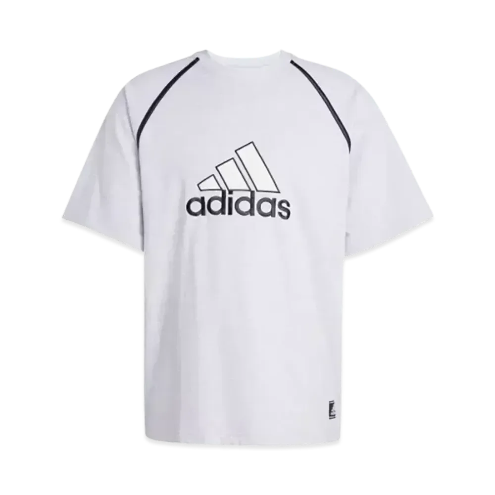 adidas Badge of Sports Short Sleeve T-Shirt "Light Grey Heather"