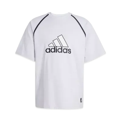 adidas Badge of Sports Short Sleeve T-Shirt "Light Grey Heather"