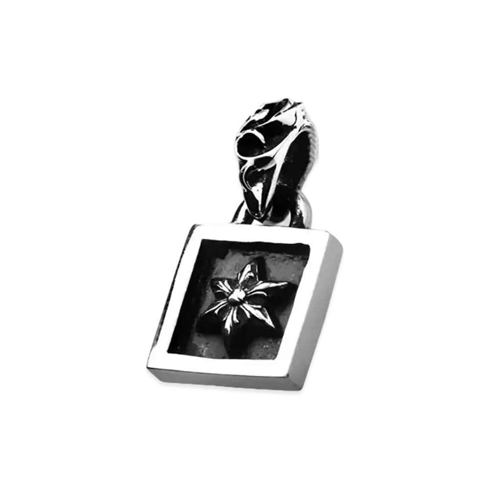 Chrome Hearts Frame Doster Charm "Silver"
