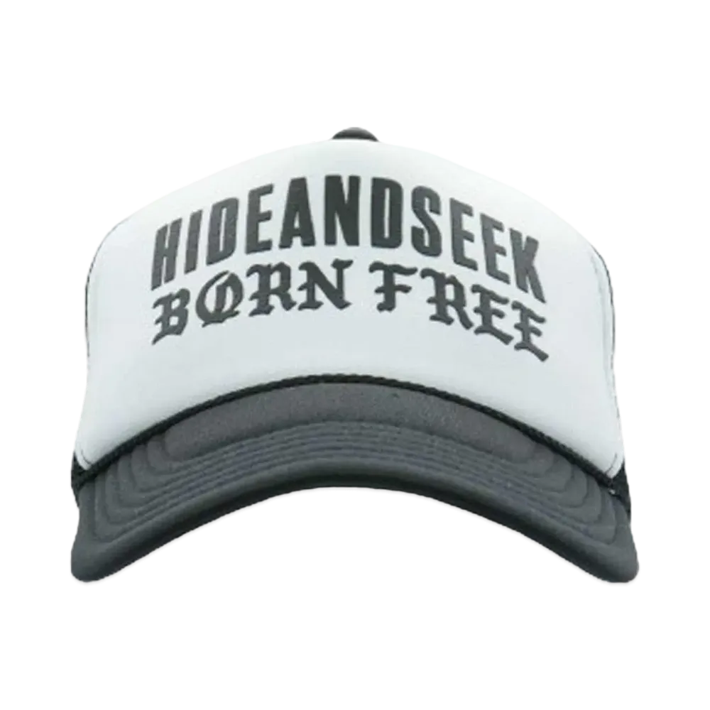Hide and Seek Born Free Mesh CAP "BLACK/WHITE"