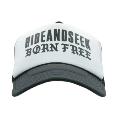 Hide and Seek Born Free Mesh CAP "BLACK/WHITE"