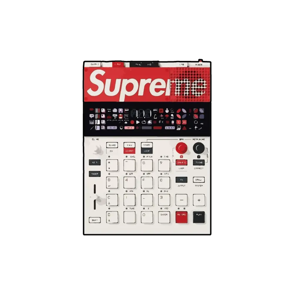 Supreme x teenage engineering EP–133 K.O. II "White"