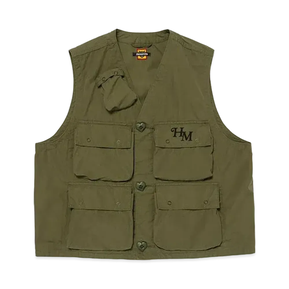 HUMAN MADE PROTOTYPE Military Vest "Olive Drab"