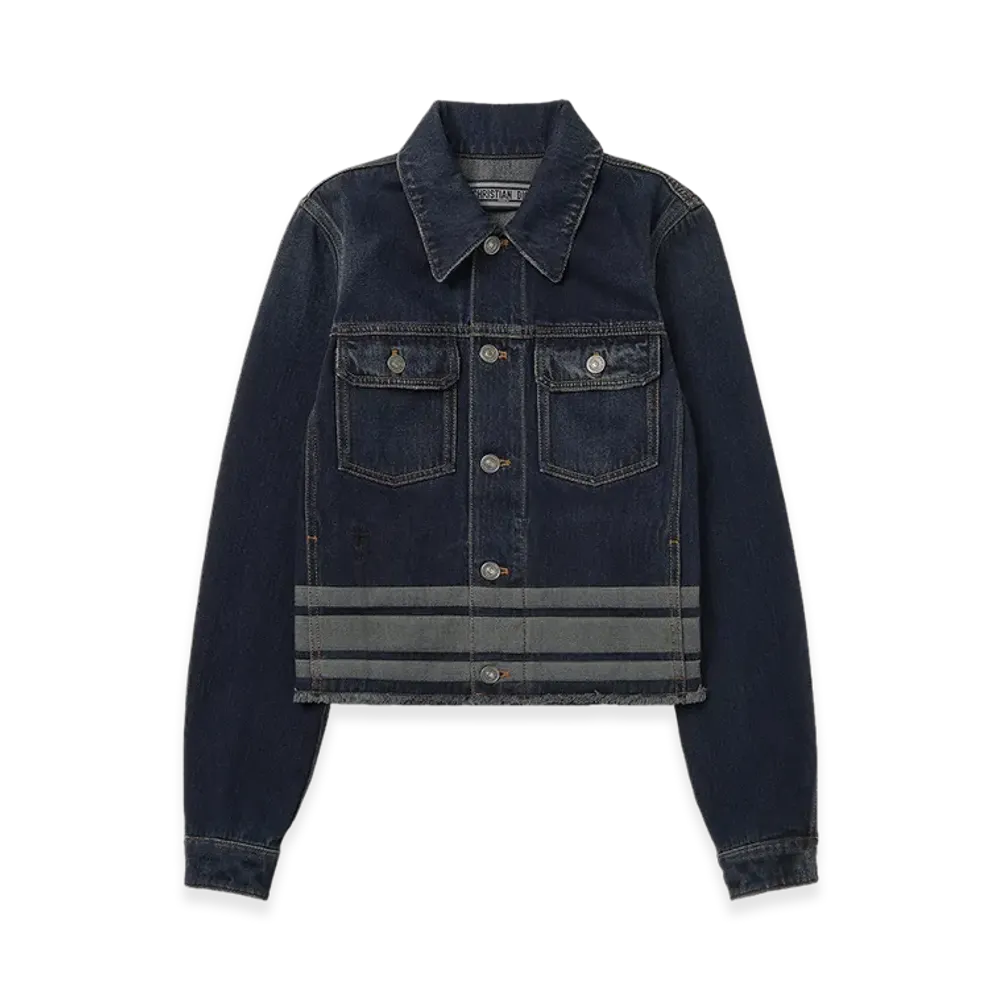 Dior Women's Couture Denim Jacket "Deep Blue"