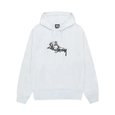 Stussy Worker Hoodie "Ash Hether"