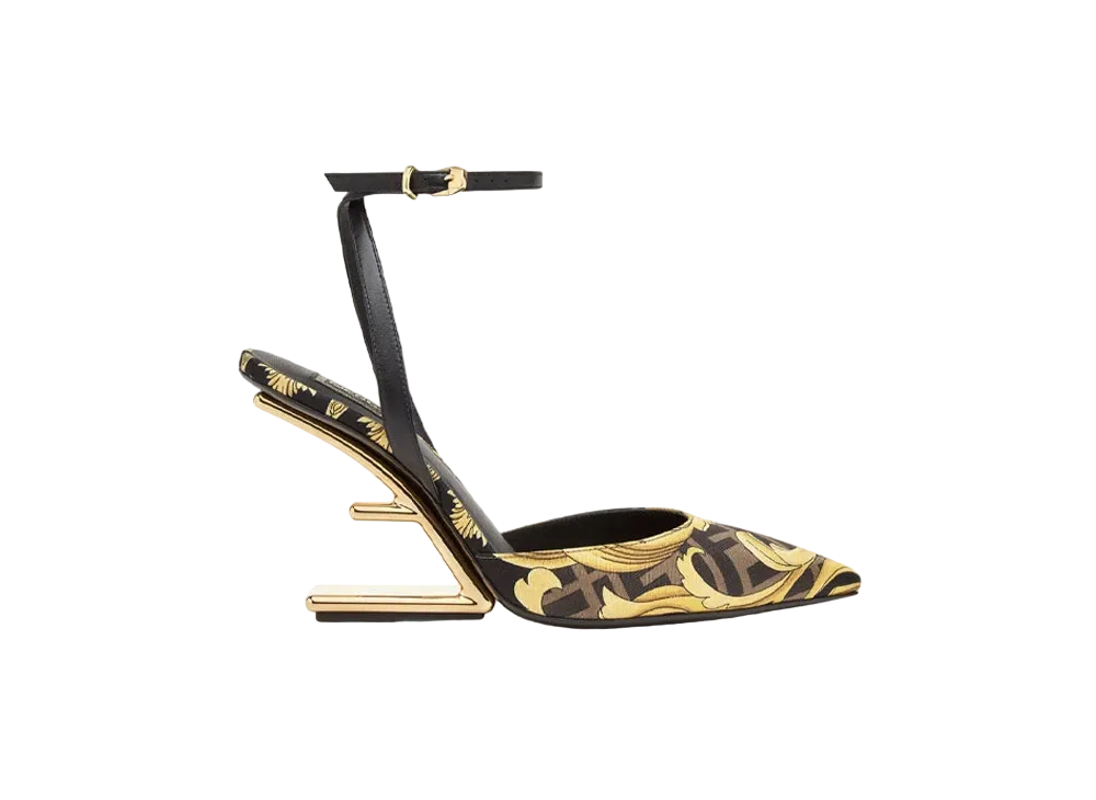 フェンディ x ヴェルサーチェ フェンダーチェ プリントシルク