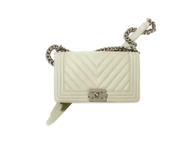 CHANEL Boy Chanel Hand Bagskerfskin "Gray"
