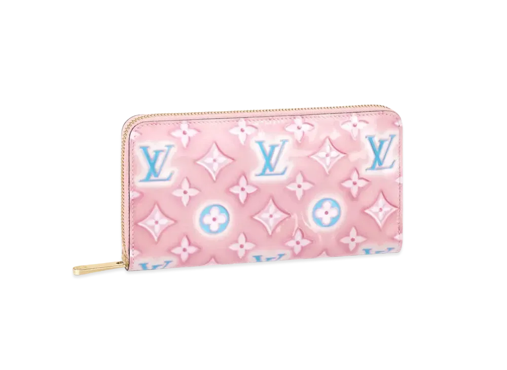 Louis Vuitton Zippy Wallet Vernis "Light Pink Neon"
