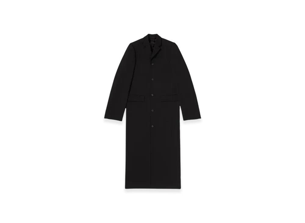 BALENCIAGA Fitted Coat "Black"