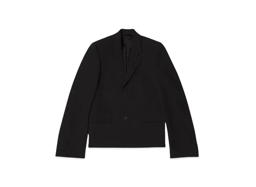 BALENCIAGA Women's Fitted Jackets "Black"
