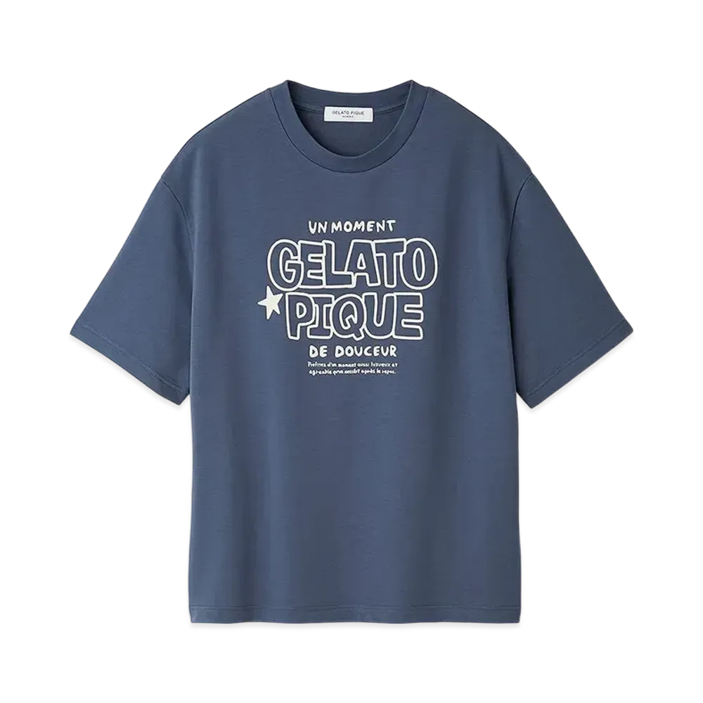 GELATO PIQUE Homme Piquelogron Long T-Shirt "Navy"