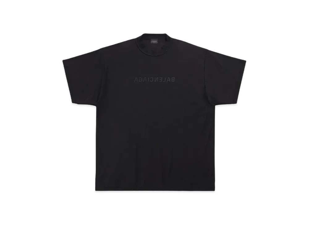 BALENCIAGA Mirror Oversized T-shirt "Black"