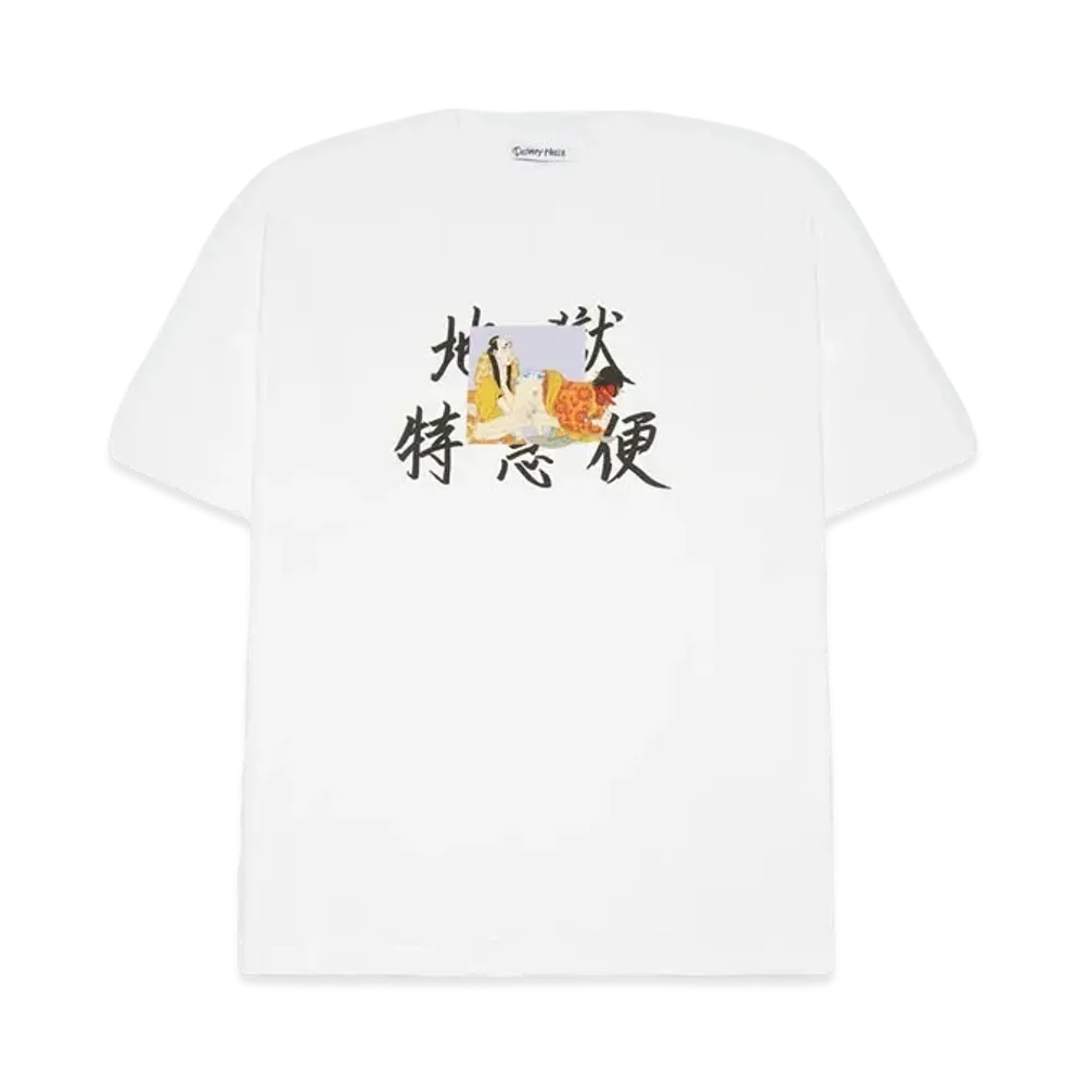 F-LAGSTUF-F "地獄特急便" Tee "WHITE"