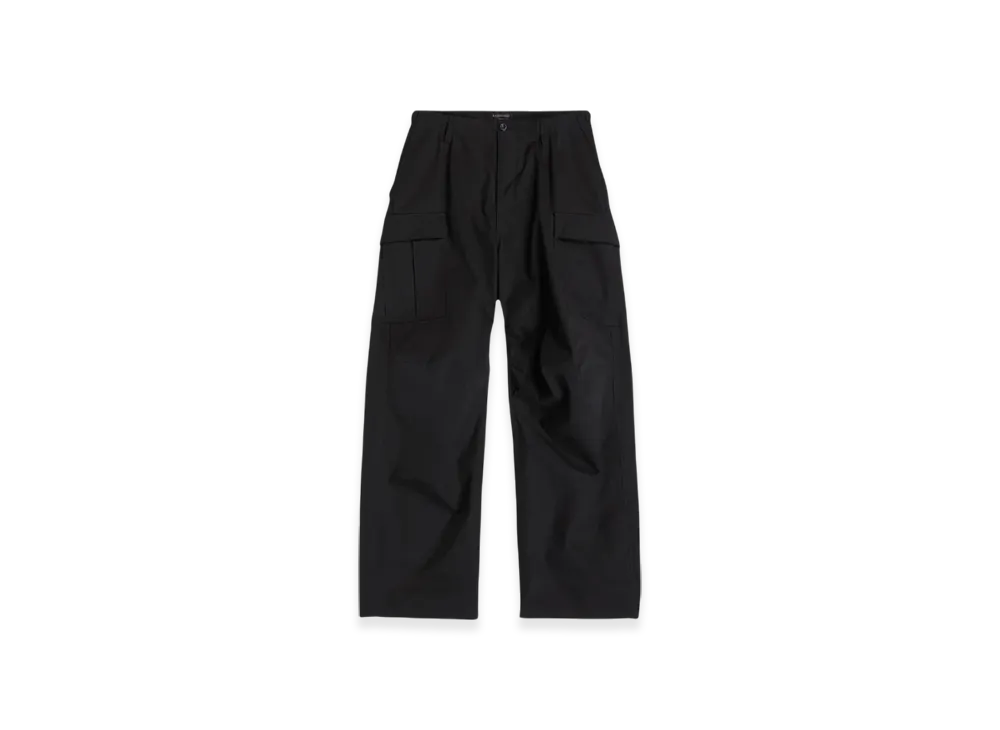 BALENCIAGA Kick Cargo Trousers "Black"
