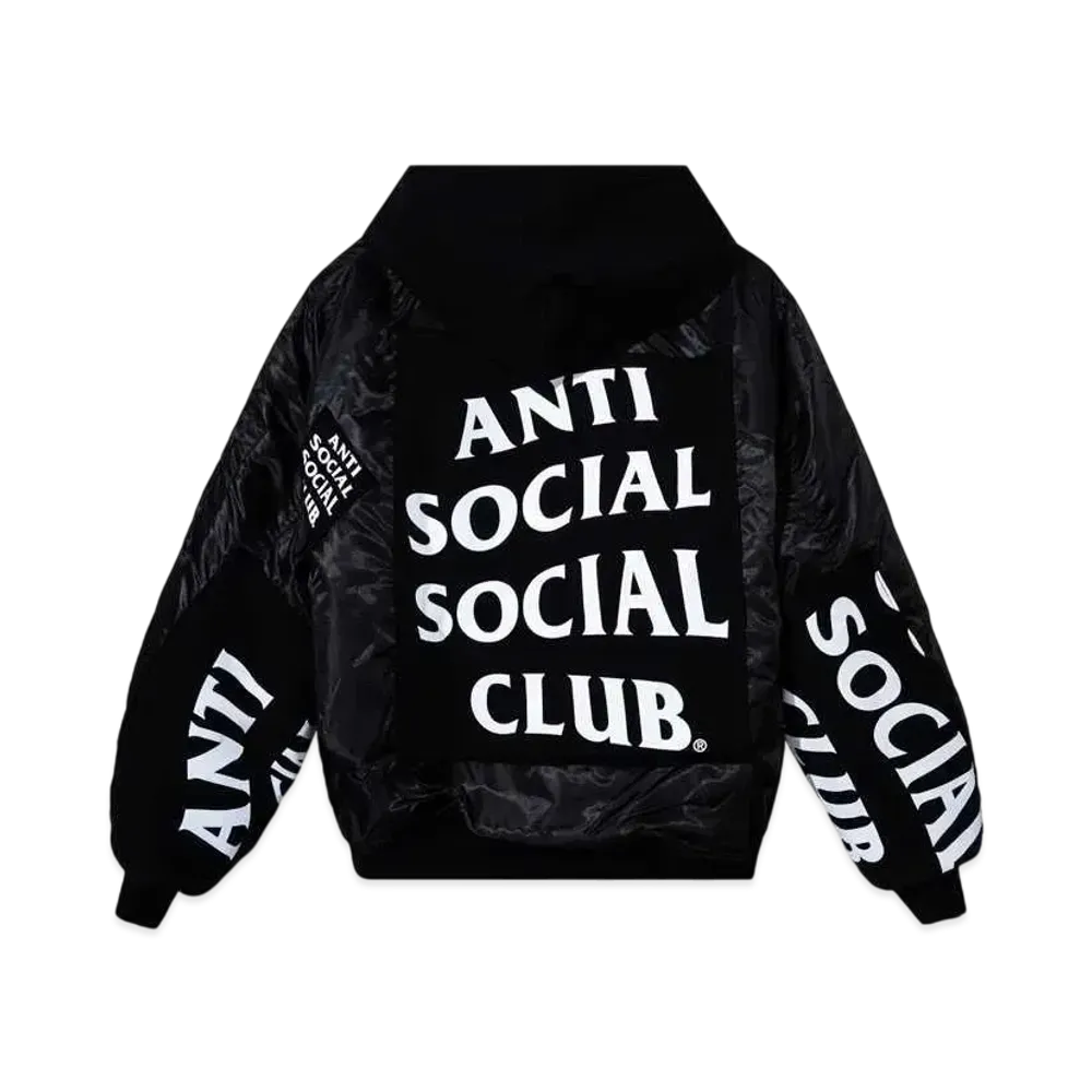 ANTI SOCIAL SOCIAL CLUB Mind Games Bomber "Black/White"