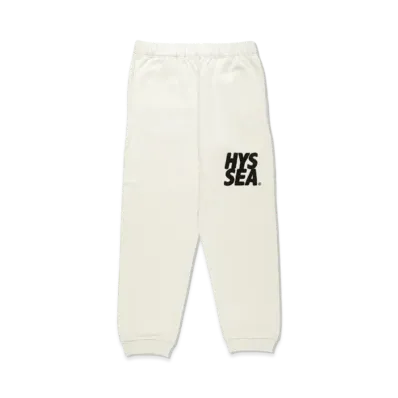 WIND AND SEA x HYSTERIC GLAMOUR Logo Sweat Pants "White"