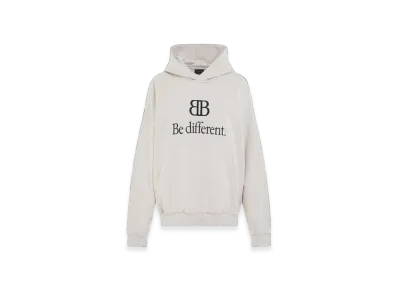 BALENCIAGA Be Different Hoodie "Ivory"