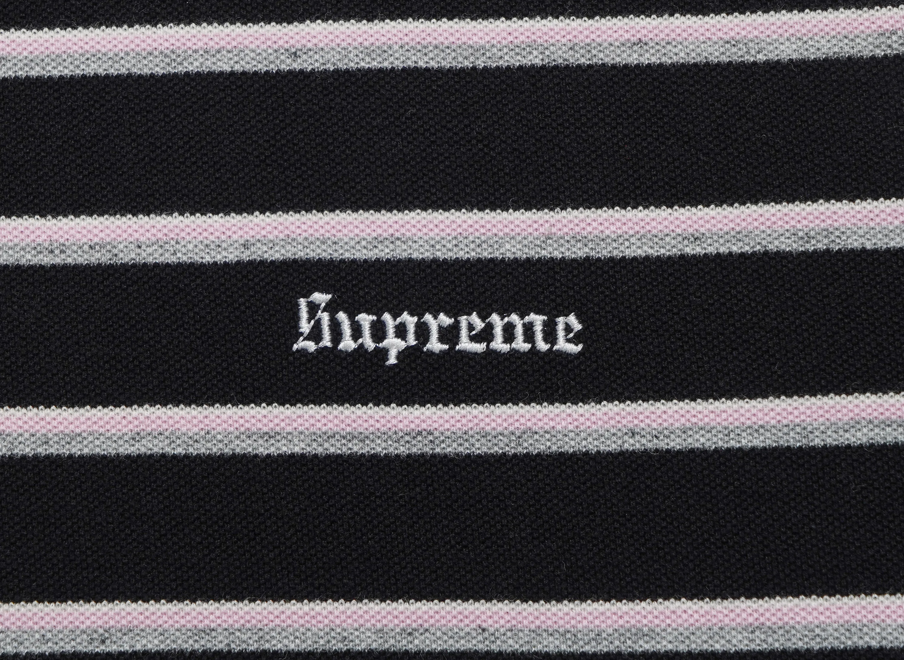 Supreme Washed Stripe Polo 