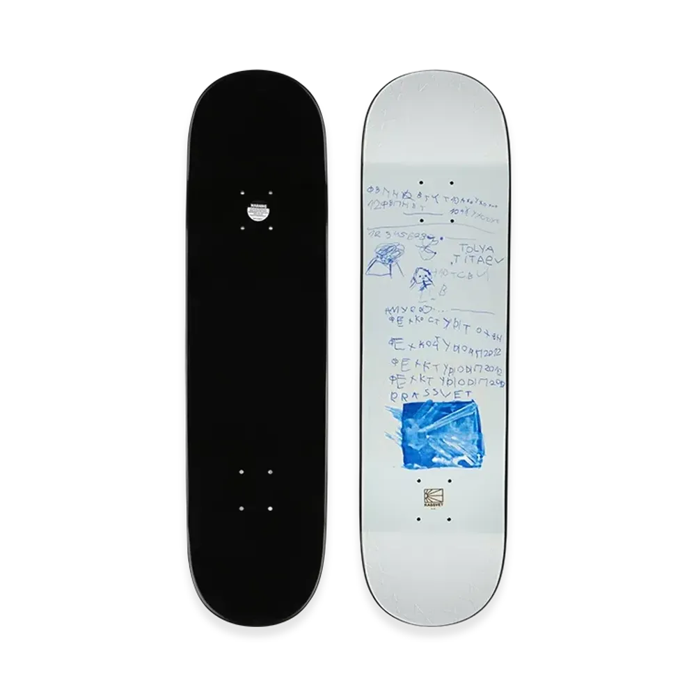 RASSVET Tolya Titaev Childhood Deck - 8.25 "Blue"