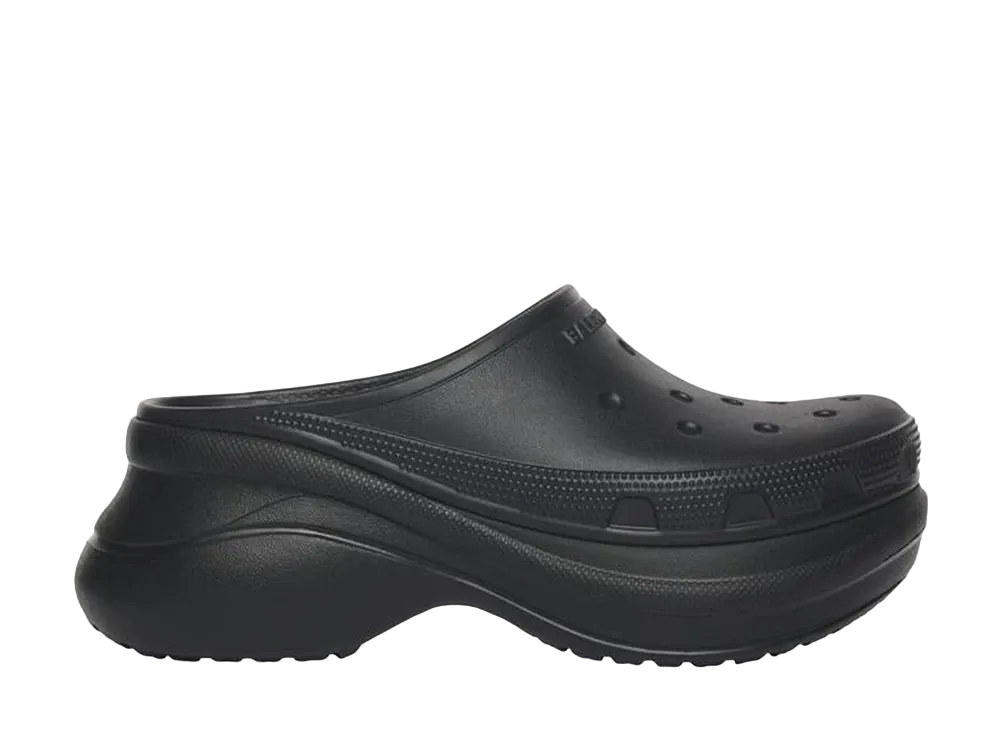 BALENCIAGA Crocs Mule in Rubber "Black"