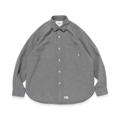 WTAPS Cb / LS / Cotton. Chambray "Black"