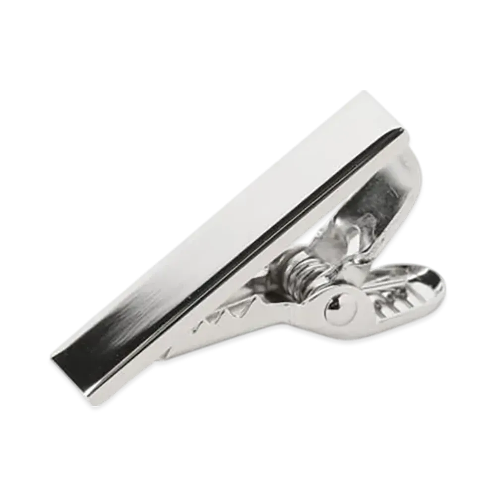 BEAMS Tie Clip Silver925 Short "Solid"