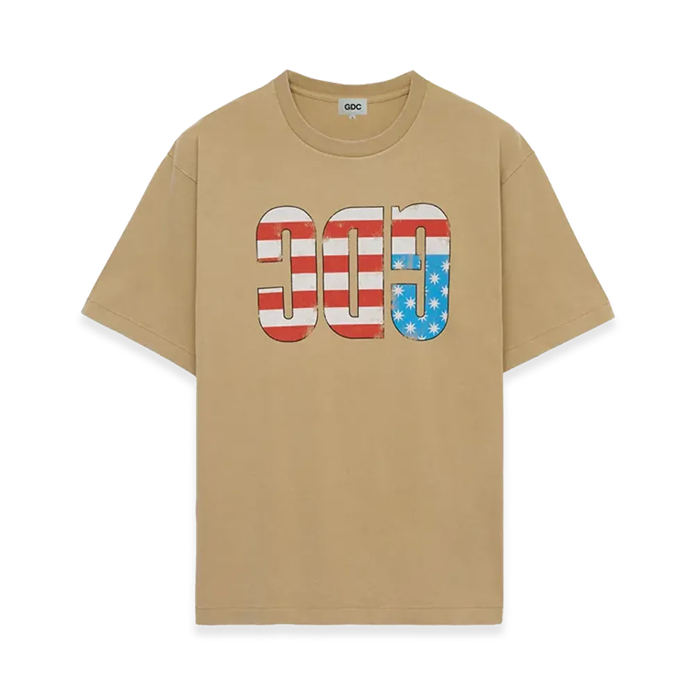 GDC Flag Tee "Beige"