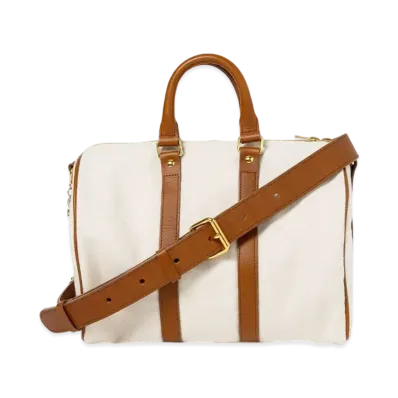 TTT MSW x Sc Nomad Denim Mini Bag "Light Brown"
