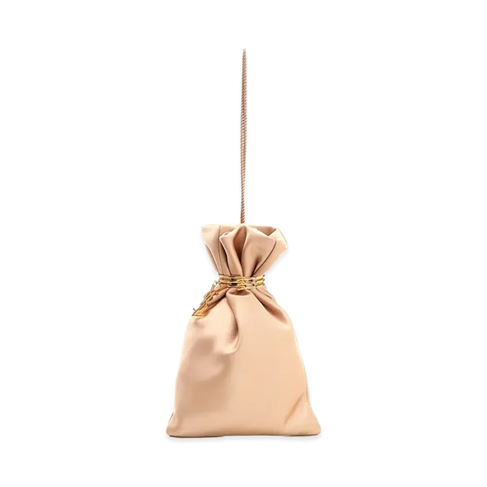Saint Laurent Women's Evening Pouch "Beige"