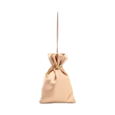 Saint Laurent Women's Evening Pouch "Beige"