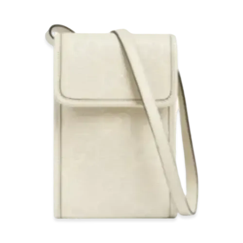 GUCCI GG Embossed Shoulder Pack "White"
