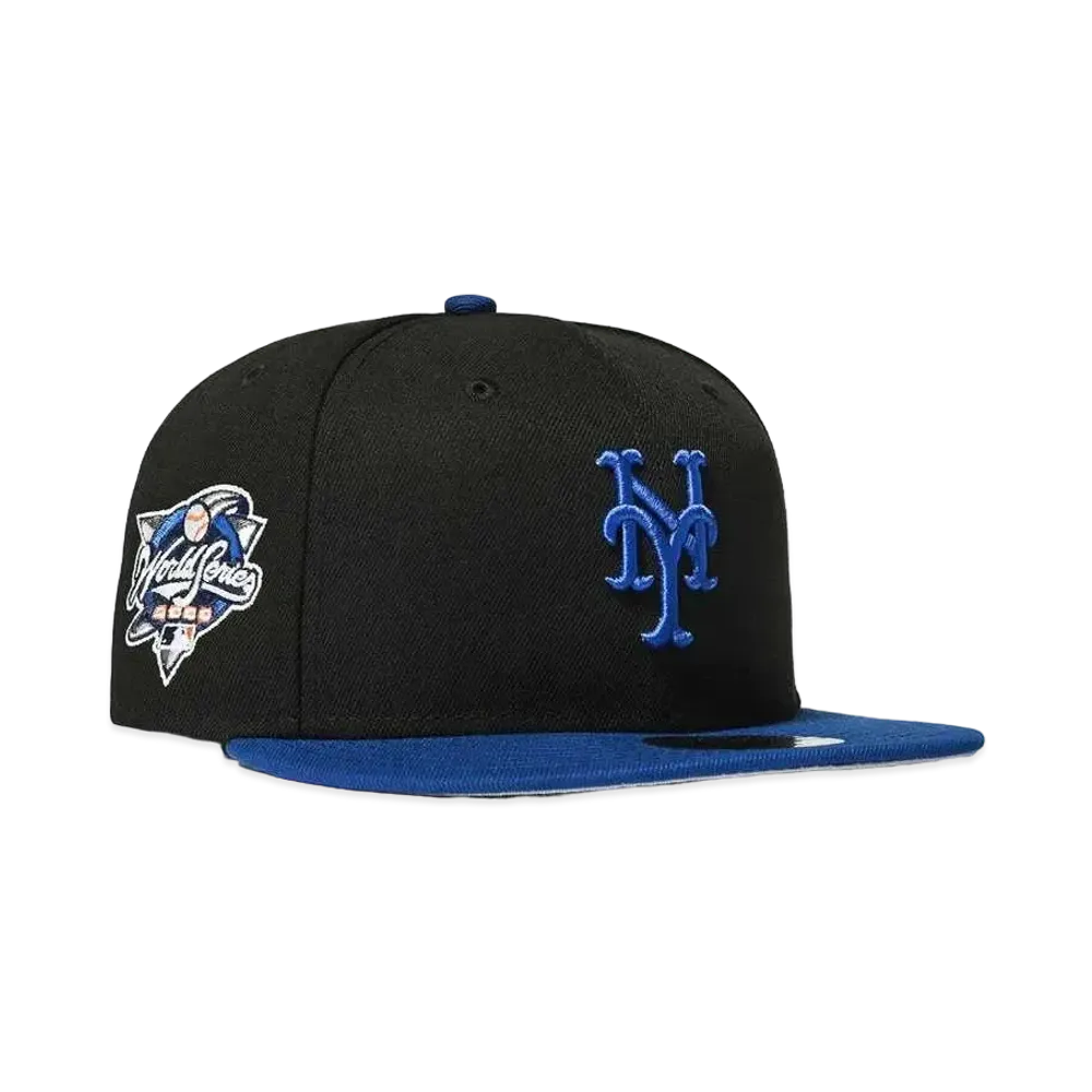 NEW ERA NEW YORK METS WS 2000 59FIFTY "BLACK LT ROYAL"