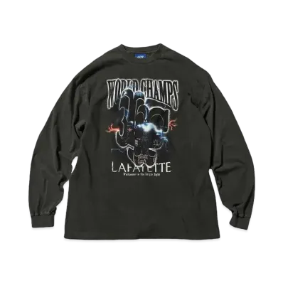 LFYT WORLD CHAMPS L/S TEE TYPE 4 -VINTAGE EDITION "VINTAGE BLACK"