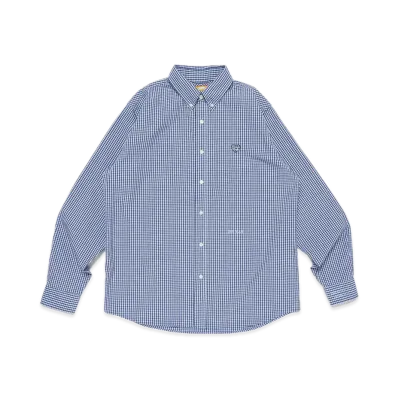HUMAN MADE Check BD Shirt "Blue"