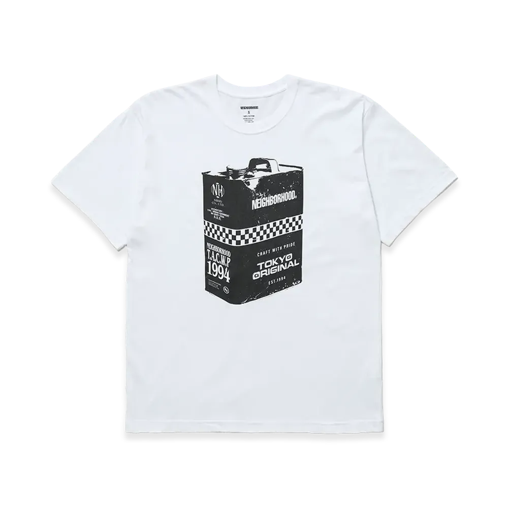 NEIGHBORHOOD NH 261 Spot Tee SS-1 "White"