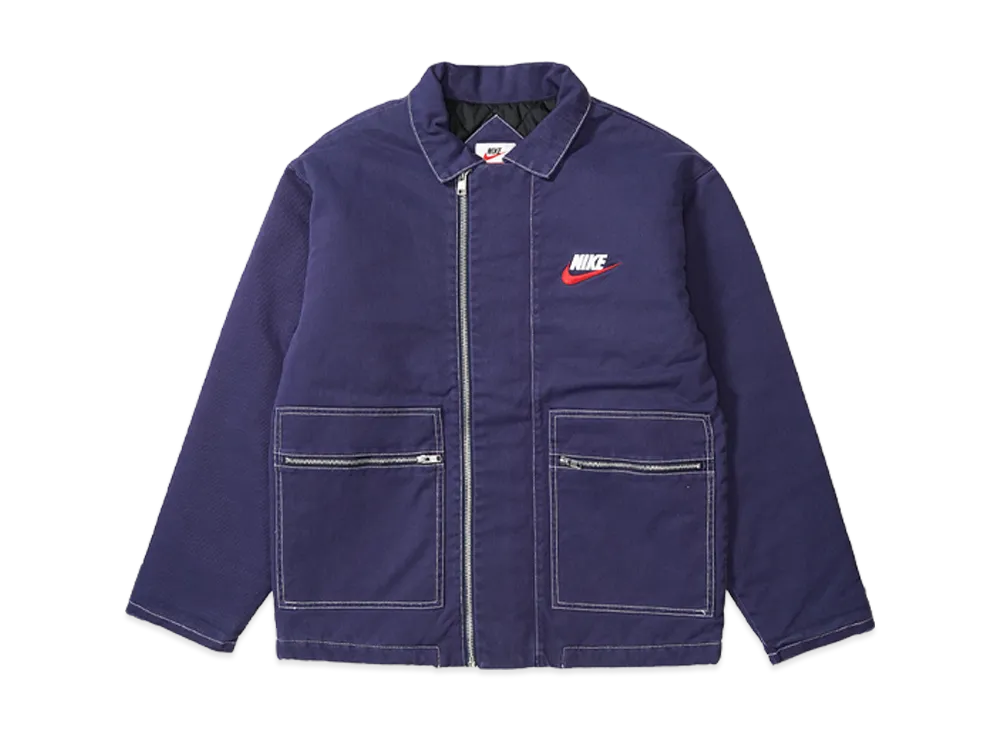 Supreme / NIKE® Double Zip Work Jacket "navy"