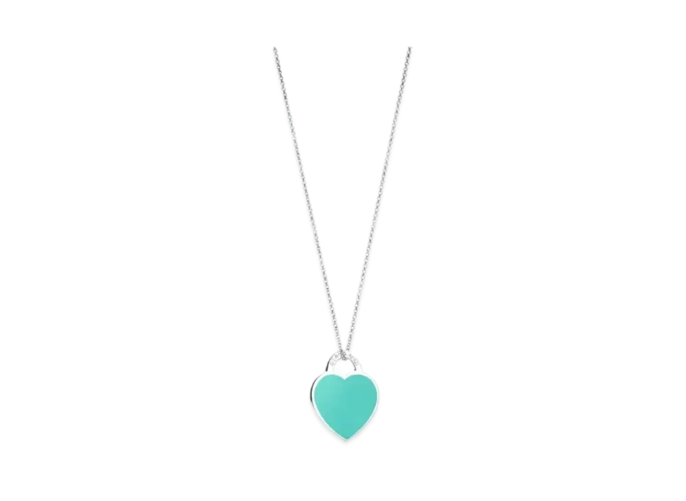 Tiffany & Co. Return to Tiffany Small Heart Tag Pendant "Sterling Silver/Tiffany Blue"