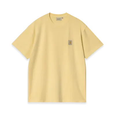 Carhartt WIP S/S Nelson T-Shirt "Air Yellow(Garment Dyed)"