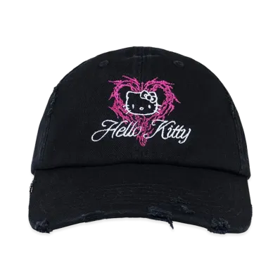 ANTI SOCIAL SOCIAL CLUB x Hello Kitty Ethereal Dad Cap "Black"