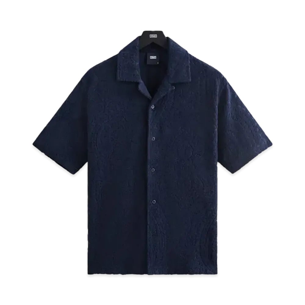 Kith Thompson Camp Collar Shirt "Nocturnal"